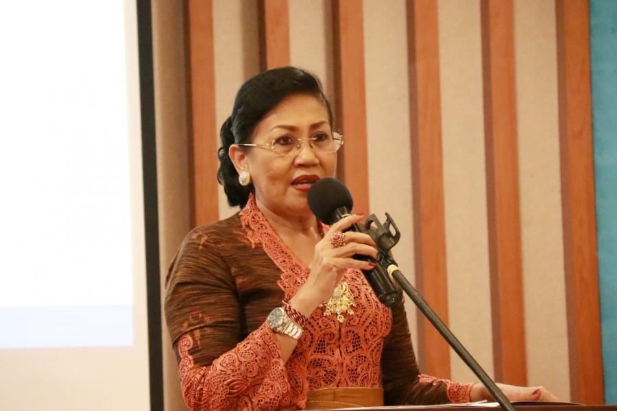 podiumnews.com-Ny. Putri Koster Minta BAN PAUD dan PNF Bali Beri Akreditasi Secara Jujur
