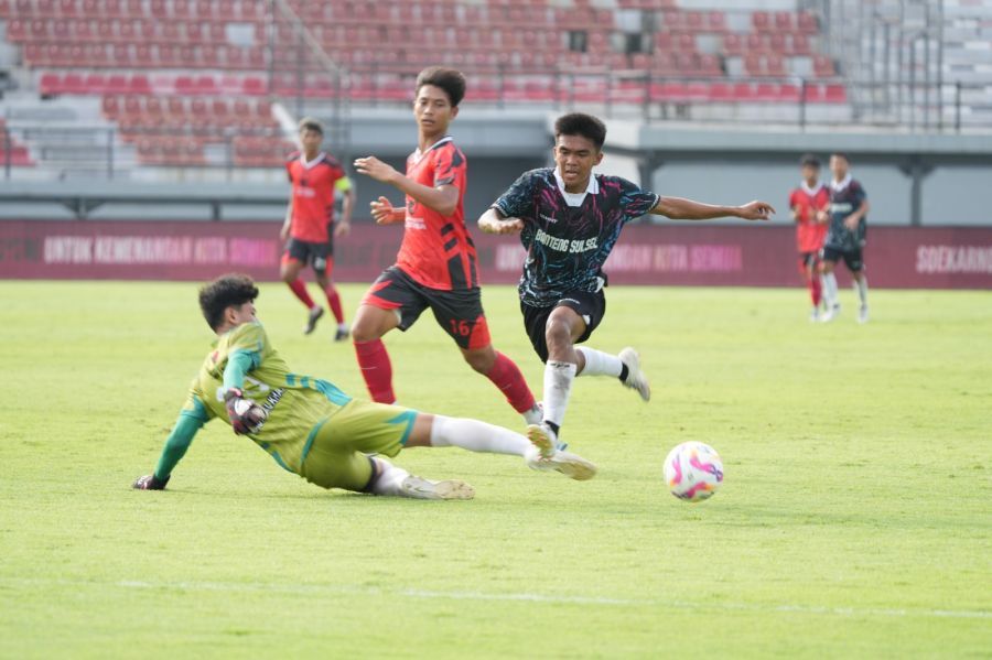 podiumnews.com-Banteng Sulsel Tundukkan Jateng di Soekarno Cup