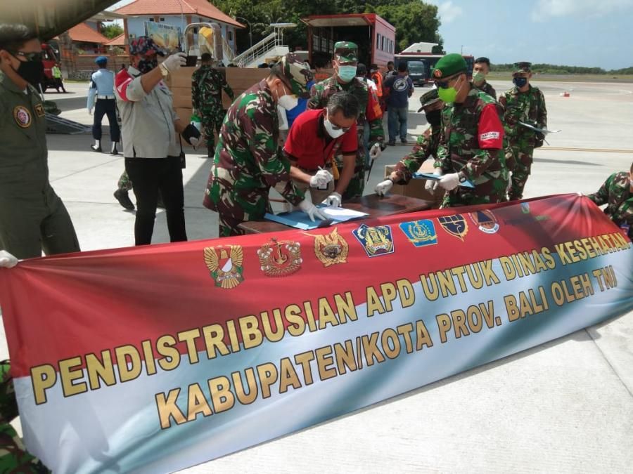 podiumnews.com-Bali Terima Bantuan 5.150 APD dari Pemerintah Pusat