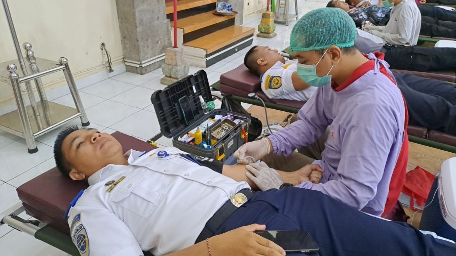 podiumnews.com-Basarnas Bali Gelar Donor Darah dan Pemeriksaan Kesehatan Gratis