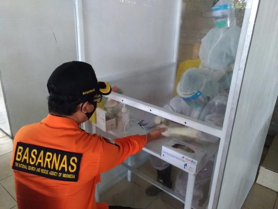 podiumnews.com-60 Orang Anggota Basarnas Bali Jalani Rapid Test