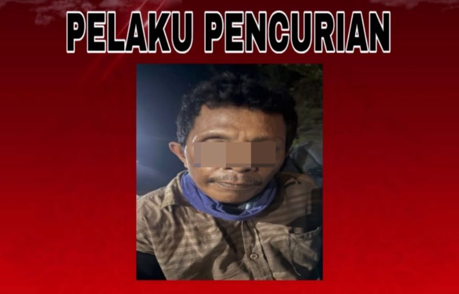 Pria berinisial T, pelaku pembobolan vila di Jalan Pura Dalem Padonan, Desa Tibubeneng, Kuta Utara, Badung, Bali, yang juga perampas HP bule, ditangkap polisi. (foto/hes)