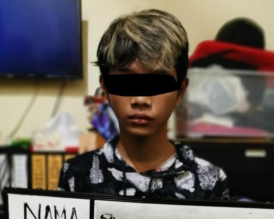 podiumnews.com-Tiga Kali Bobol Toko, Bocah 16 Tahun Digelandang 