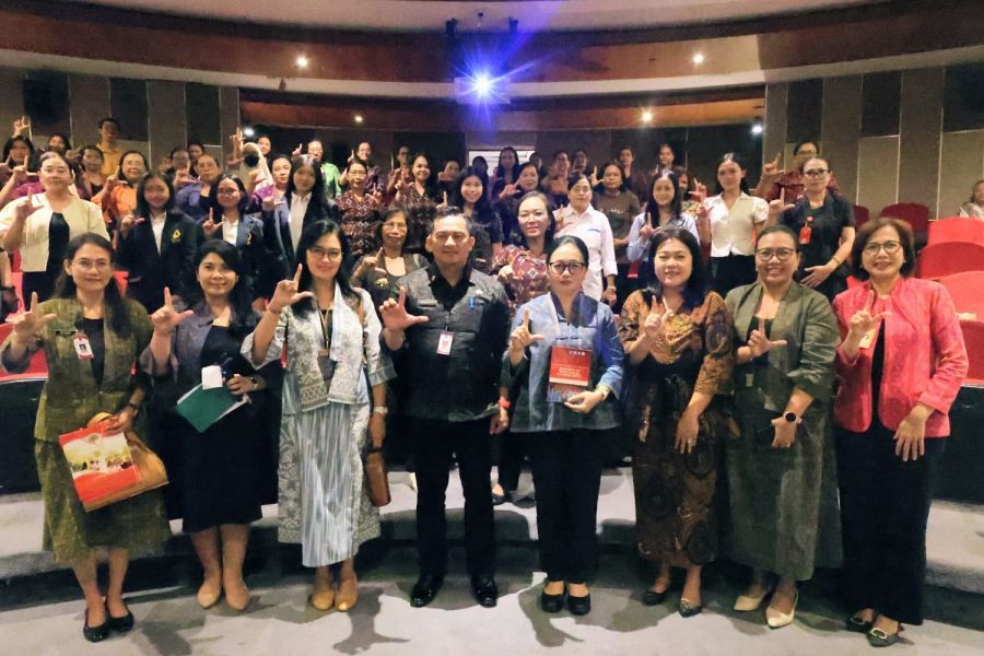 podiumnews.com-Bunda Literasi Denpasar Dorong Perempuan Berdaya Melalui Literasi