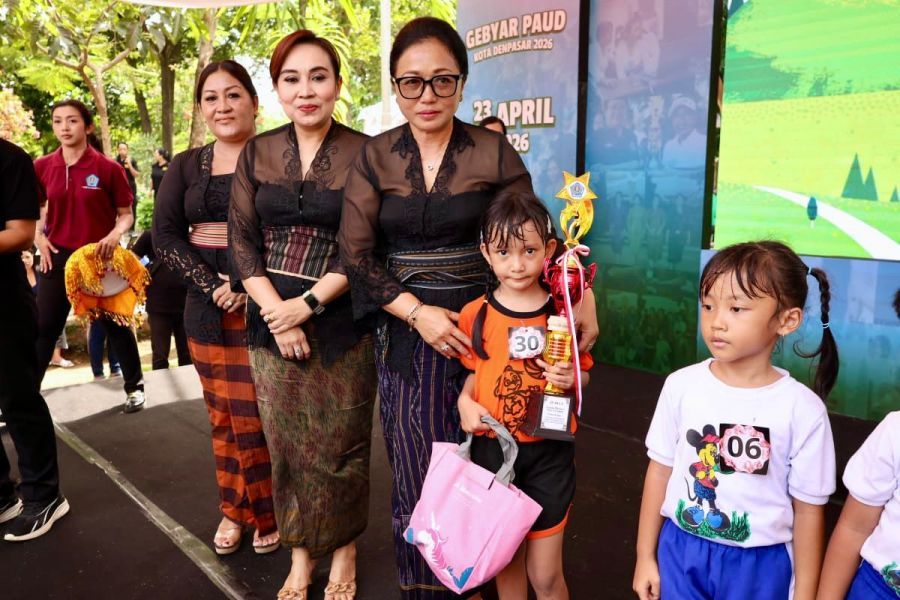 podiumnews.com-Bunda PAUD Denpasar Hadiri Kreativitas Anak dan Pendidikan