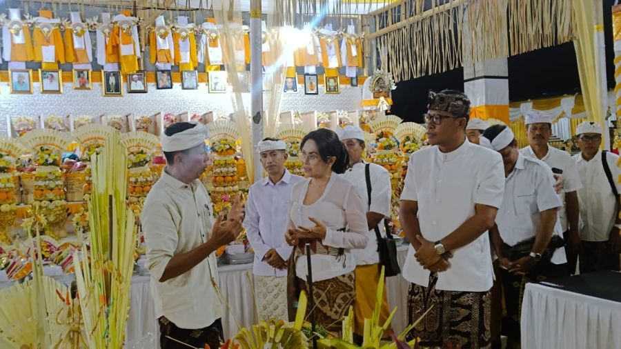 Bupati Badung Apresiasi Karya Atma Wedana di Desa Adat Semana