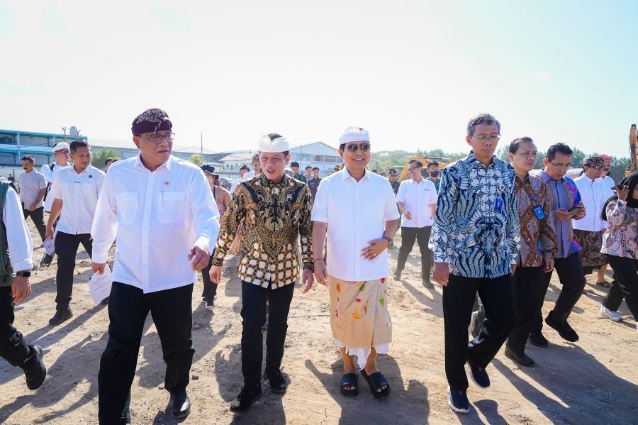 podiumnews.com-Bupati Badung Hadiri Groundbreaking PSEL Denpasar, Beroperasi Akhir 2027