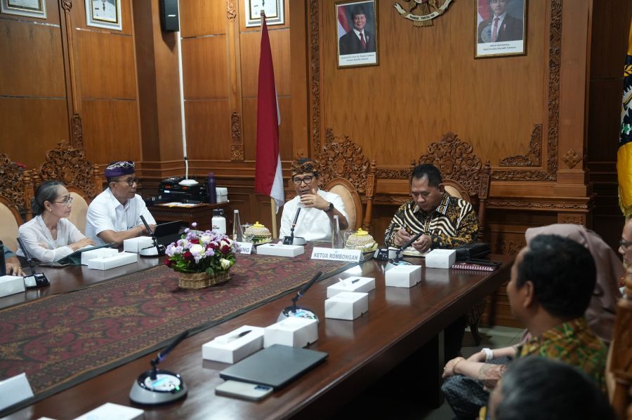 podiumnews.com-Bupati Badung Terima Tim Peneliti FH Undip, Perkuat Sinergi Tata Kelola