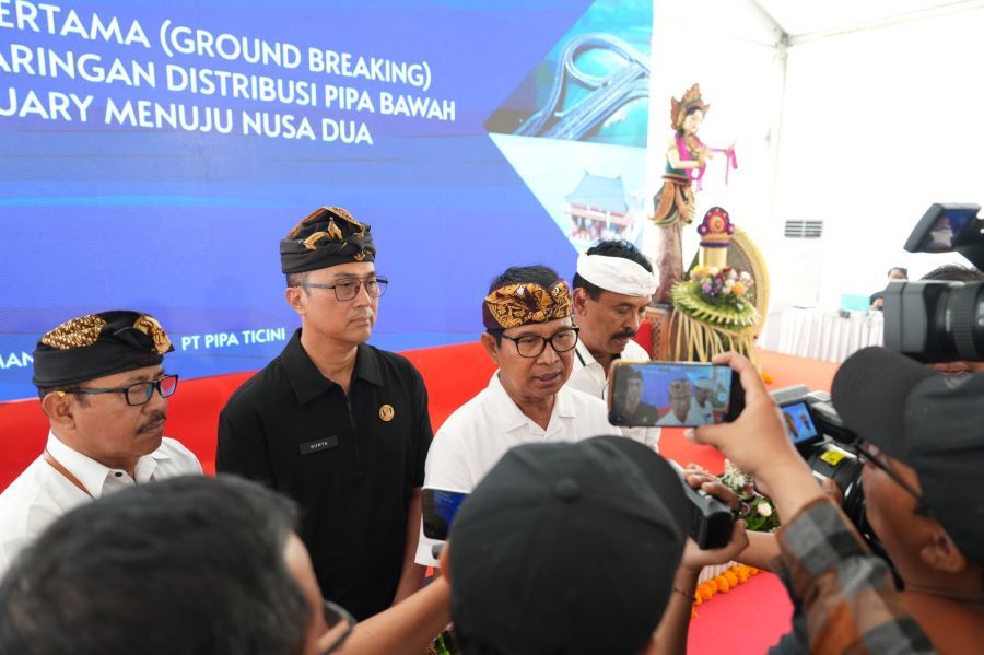 podiumnews.com-Bupati Badung Ultimatum Tirta Mangutama soal Air di Selatan