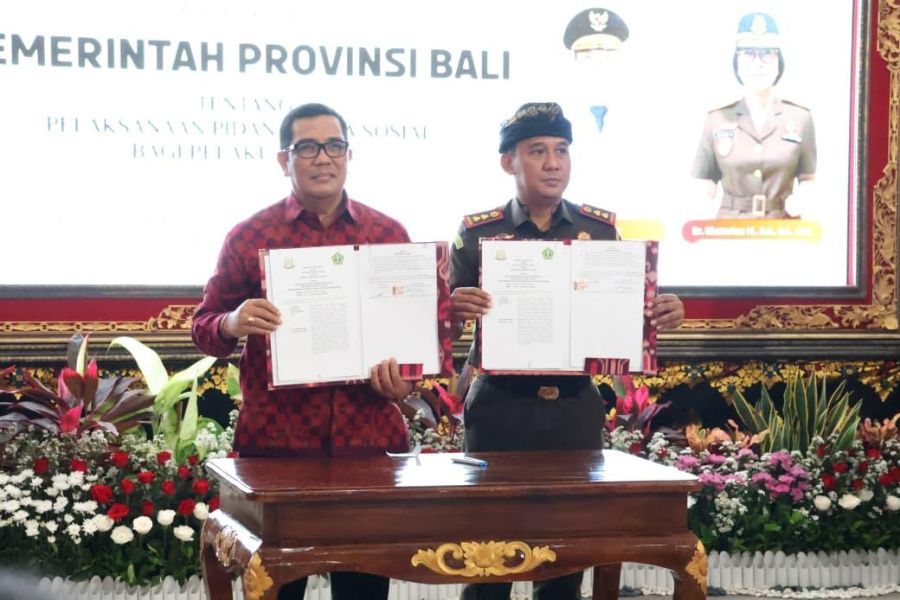 podiumnews.com-Bupati Tabanan Dukung Penerapan Pidana Kerja Sosial di Bali