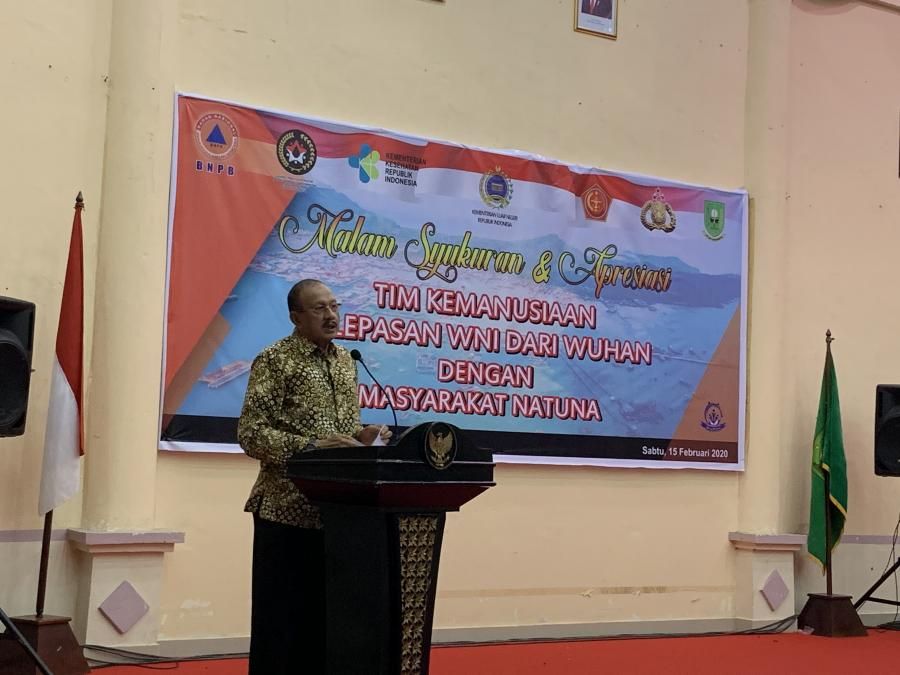 podiumnews.com-Observasi Selesai, Masyarakat Natuna Ucap Syukur