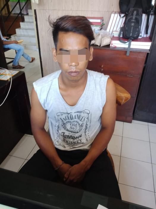 podiumnews.com-Aksi Mencuri Burung Murai Terekam CCTV, Subari Digelandang Polisi