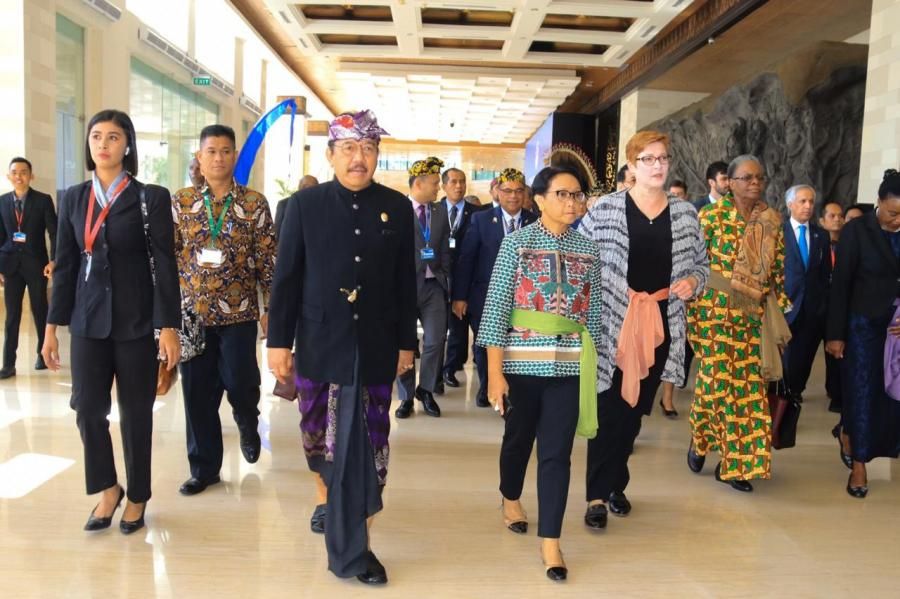 Wagub Cok Ace Hadiri Pembukaan Bali Democracy Forum  2019