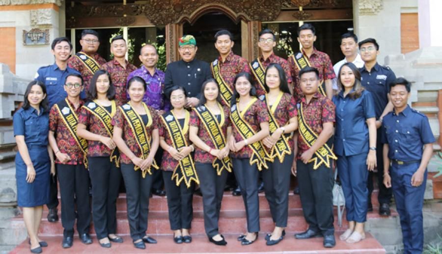 podiumnews.com-Wagub Cok Ace Berpesan Peserta Jambore Selalu Jaga Nama Bali