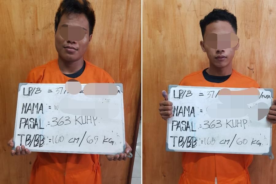 podiumnews.com-5 Kali Beraksi, Duo Jambret Spesialis Bule Digelandang