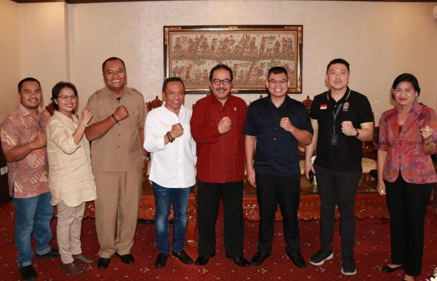 podiumnews.com-Cok Ace Dukung Boxing Show untuk Sport Tourism di Bali