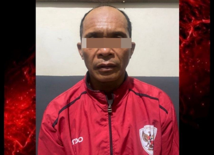 SB, pelaku pencurian tabung gas 3 kg di Perumahan Bernasi Permai, Desa Buduk, Mengwi, Badung, Bali. (foto/hes)