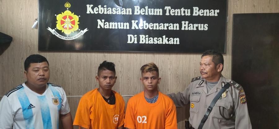 podiumnews.com-Curi Motor, Dua Pemuda asal Sumba Ini Digelandang