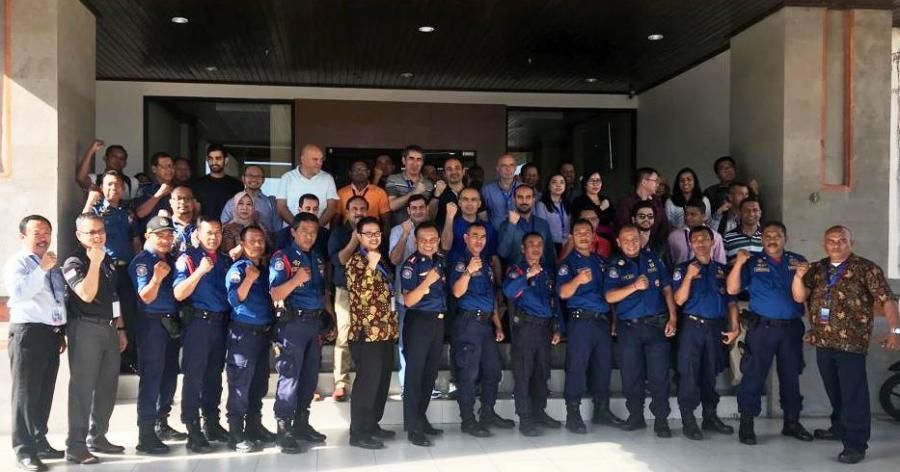 Site Visit  Peserta TTX On Chemical Emergency Response ke Damkar dan Ground Zero