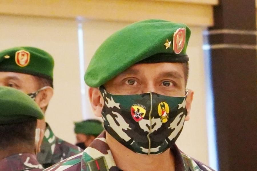 podiumnews.com-Korem Wirasatya Tambah Personel di Pusat Keramaian Saat Normal Baru