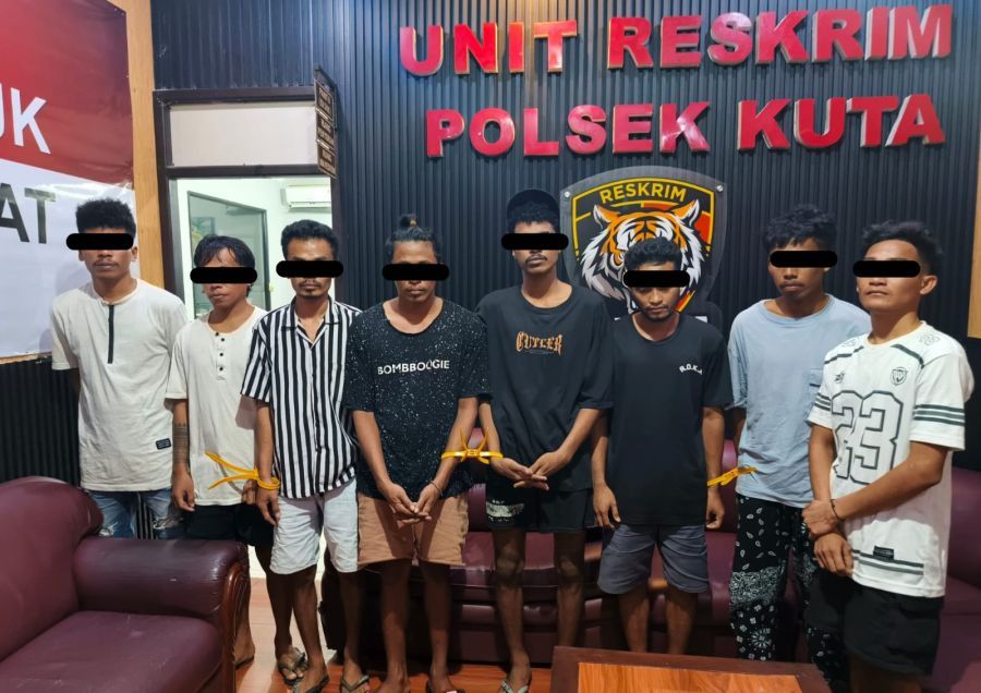 podiumnews.com-Delapan Pelaku Pengeroyokan Dewi Sri Kuta Ditangkap