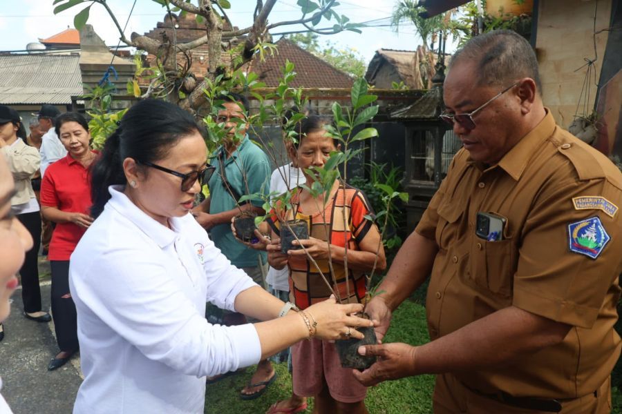Pemerintah Kota Denpasar melalui Dinas Pemberdayaan Masyarakat dan Desa (DPMD) Kota Denpasar bersama perangkat daerah terkait melaksanakan Pembinaan Lokus (Lokasi Khusus) Telajakan se-Kota Denpasar. (foto/sukadana)