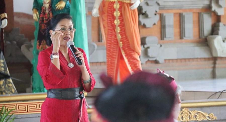 Ny. Putri Koster Hadiri Temu Bisnis Produk Industri Tahun 2019