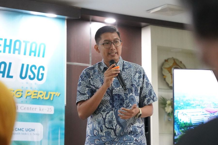 Dokter spesialis penyakit dalam RSA UGM, dr Noviantoro Sunarko Putro SPPD. (Dok/UGM)