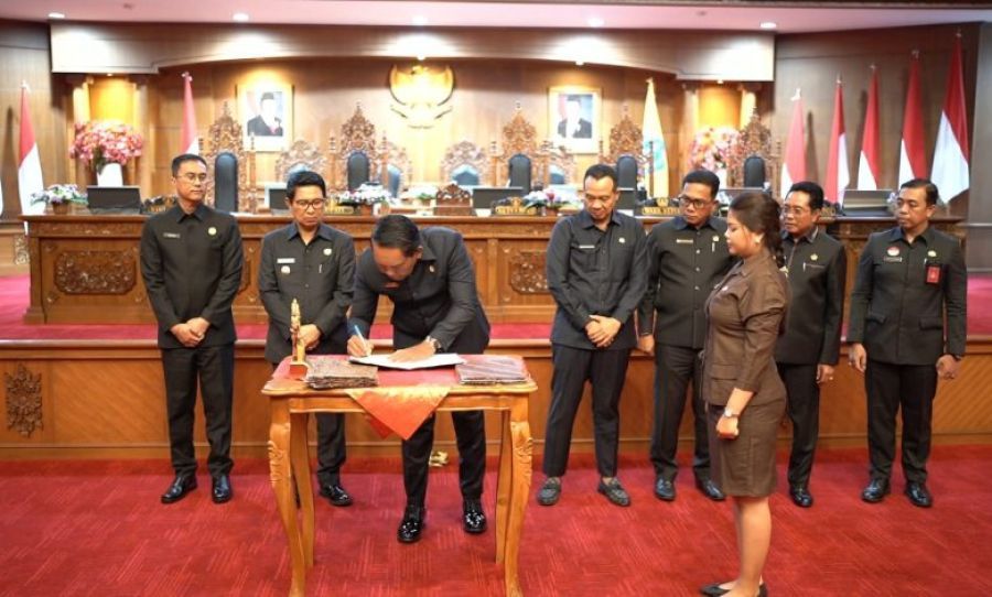 podiumnews.com-DPRD Badung Sahkan Empat Ranperda pada Rapat Paripurna