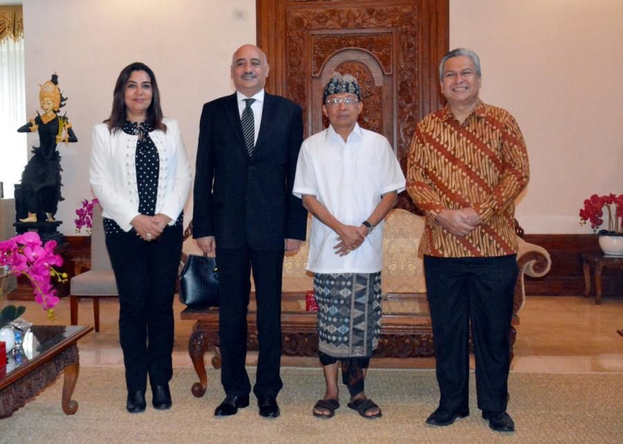 Terkesan Bali, Dubes Mesir Temui Gubernur Koster Ajak Kerjasama Pariwisata