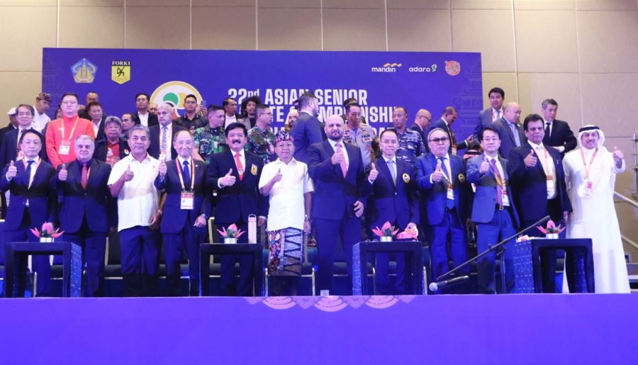 podiumnews.com-Dukung Event Internasional, Gubernur Bali Turut Buka Kejuaraan Karate Asia