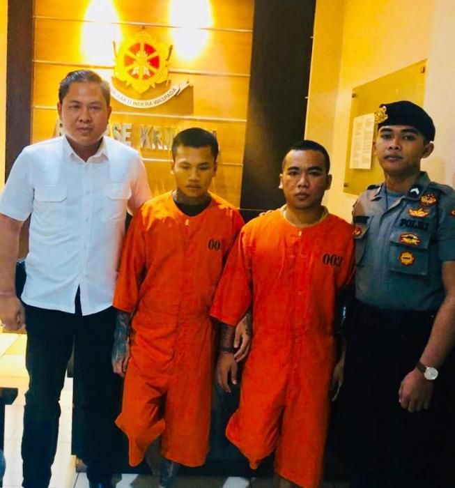 Polisi Ringkus Duo Penjambret Bule di Kuta Utara