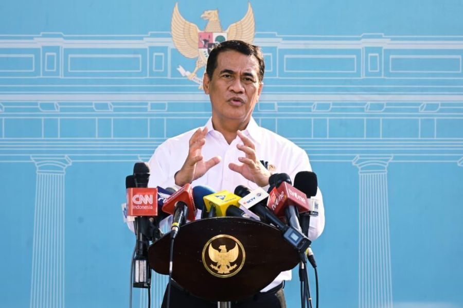  Keterangan Pers Mentan Andi Amran Sulaiman di Istana Merdeka, Jakarta, Kamis (18/6/2026). (Foto: BPMI Setpres)