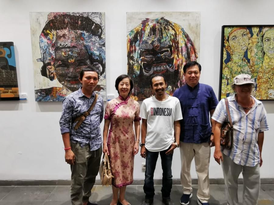 Sukses Lolos Ajang Internasional, Tiga Perupa Indonesia Akan Gelar Pameran Tour Indonesia