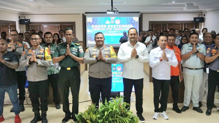 podiumnews.com-Gelar Rakor, Polres Badung dan Pemkab Siap Amankan Nataru