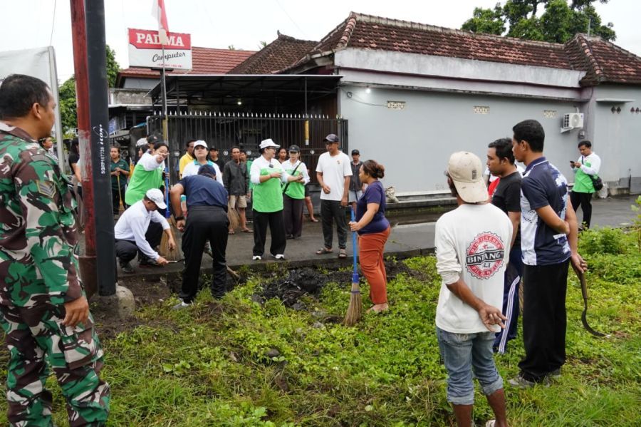 podiumnews.com-Gerakan Kulkul Setiap Bulan, Warga Bali Gotong-royong Bersihkan Lingkungan