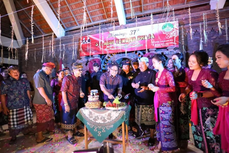 HUT ST. Abdi Yowana Praja, Giri Prasta: Tiga Pilar Banjar Harus Bersatu