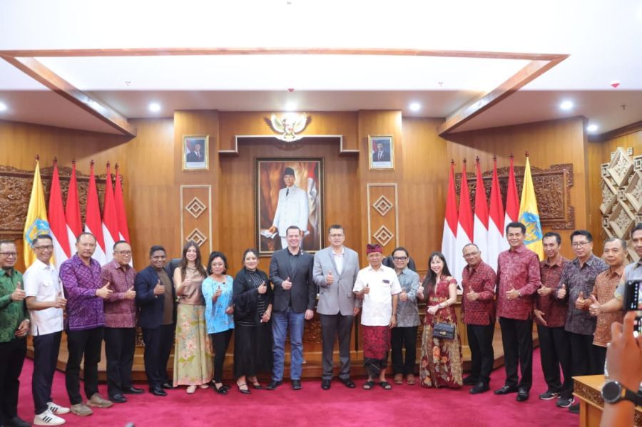 podiumnews.com-Gubernur Bali dan Delegasi Arizona Bahas Potensi Kerjasama Ekonomi