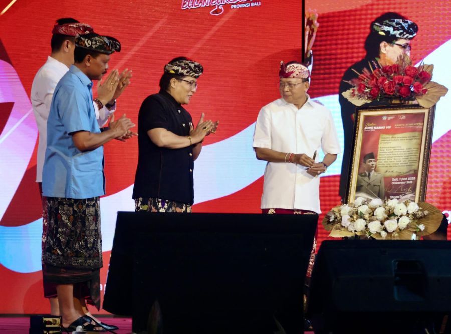podiumnews.com-Gubernur Bali dan Wagub Buka Bulan Bung Karno 2026