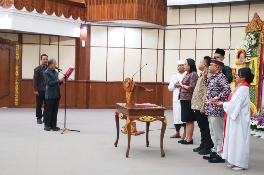 podiumnews.com-Gubernur Bali Lantik BPSK Kota Denpasar Periode 2026-2031