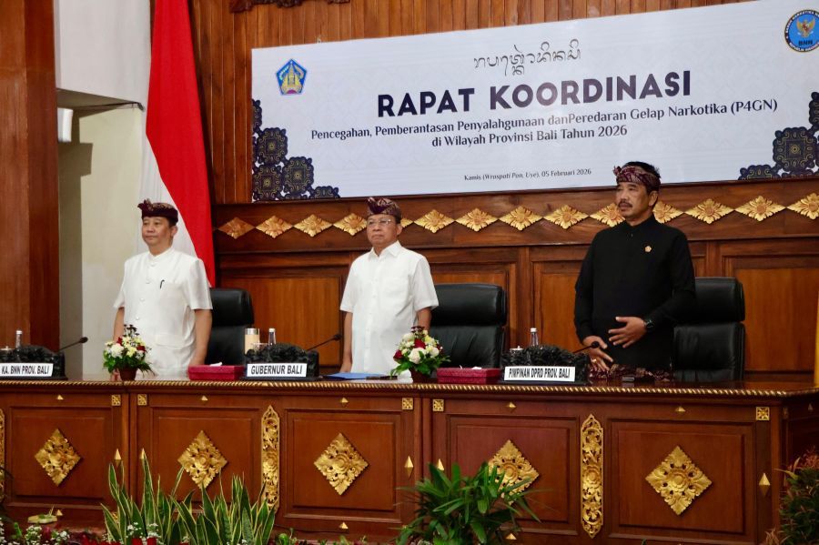 podiumnews.com-Gubernur Bali Minta Penanganan Narkoba Harus Serius dan Terpadu