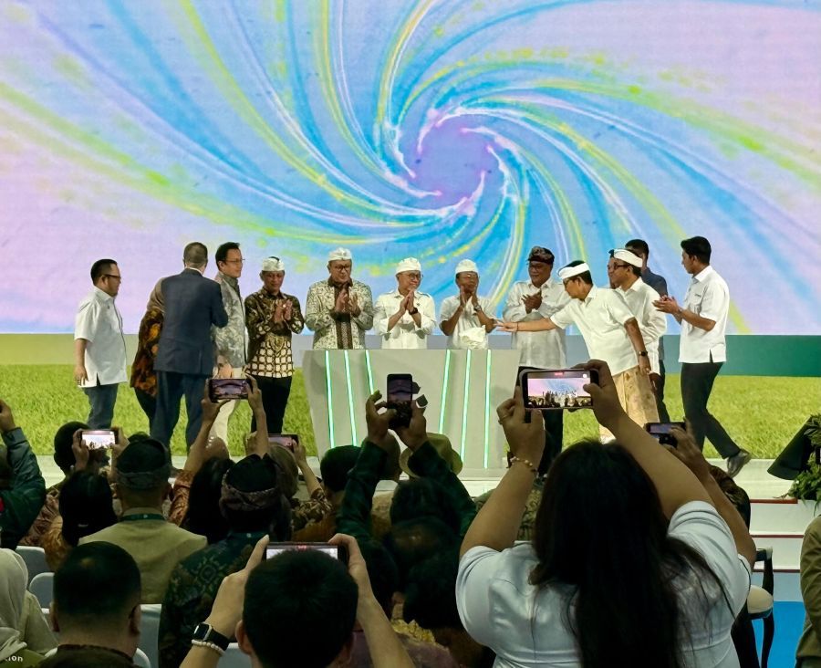 Pembangunan Pengolahan Sampah menjadi Energi Listrik (PSEL) Bali diresmikan di Desa Pedungan, Denpasar Selatan, Denpasar, Bali, Rabu (8/7/2026). (foto/sukadana)