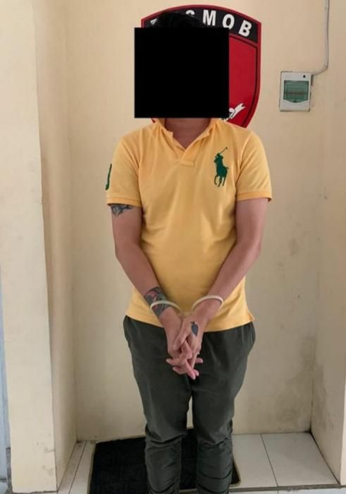 Ambil HP Tertinggal, Penumpang Grab Digelandang Polisi