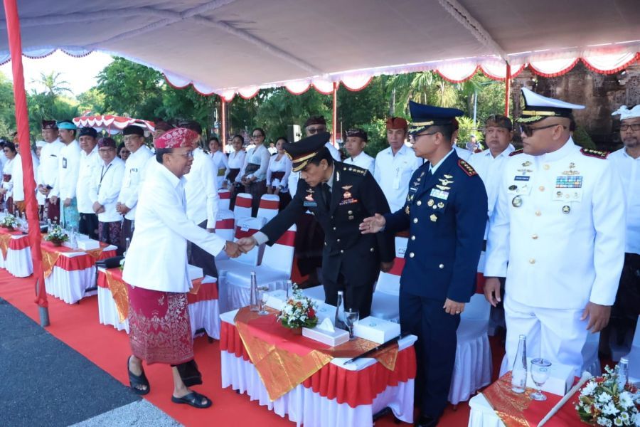 podiumnews.com-Harlah Pancasila, Gubernur Bali Ajak Generasi Muda Pegang Teguh Ideologi