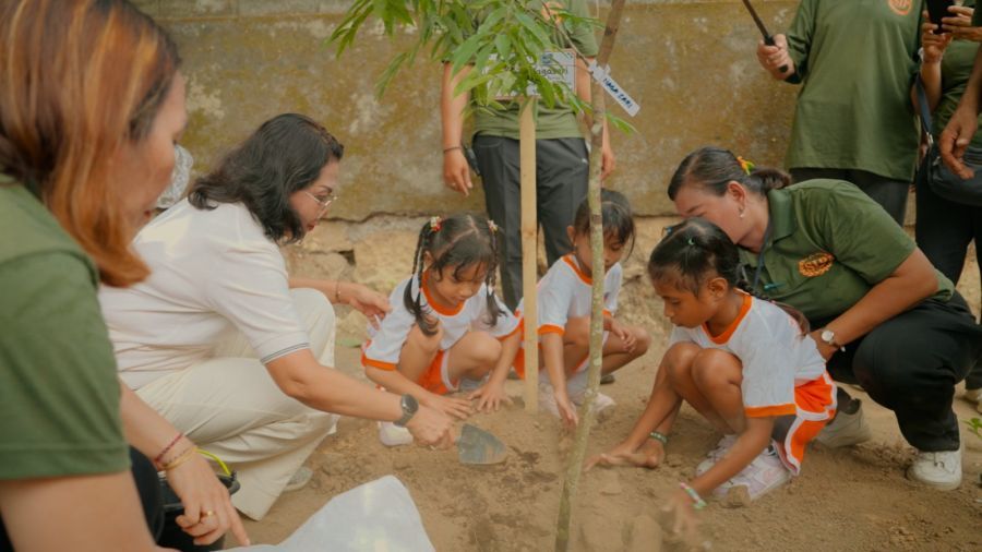 podiumnews.com-HUT SIP School, Bunda PAUD Badung Gaungkan Kesadaran Lingkungan Sejak Dini