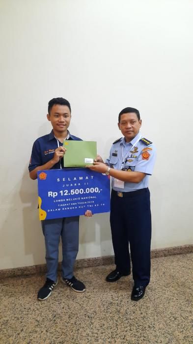 Wakil Bali Raih Juara II Lomba Lukis HUT 74 TNI di Mabes TNI