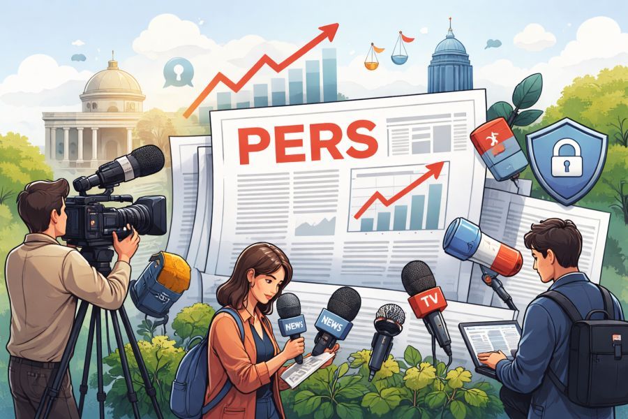 Ilustrasi kebebasan pers