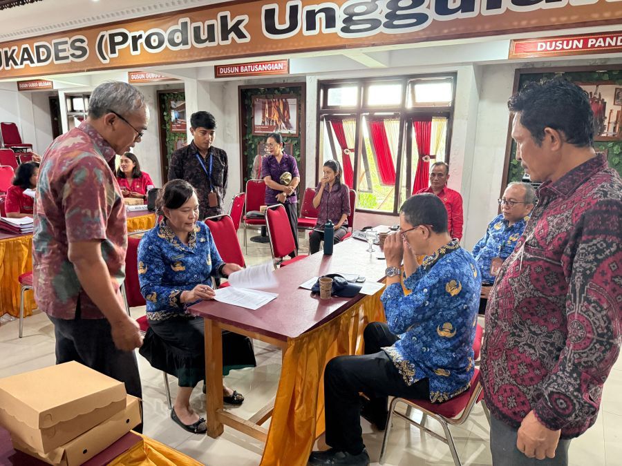 podiumnews.com-Inspektorat Bali Monev Percontohan Desa Antikorupsi di Kabupaten/Kota