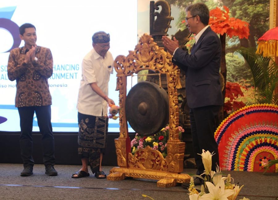 Gubernur Bali Wayan Koster didaulat sebagai Keynote Speaker dalam Maritime Safety International Conference (MASTIC) 2026 yang diselenggarakan di Kuta Paradiso Hotel, Kabupaten Badung, Bali, Kamis (23/7/2026). (foto/sukadana)