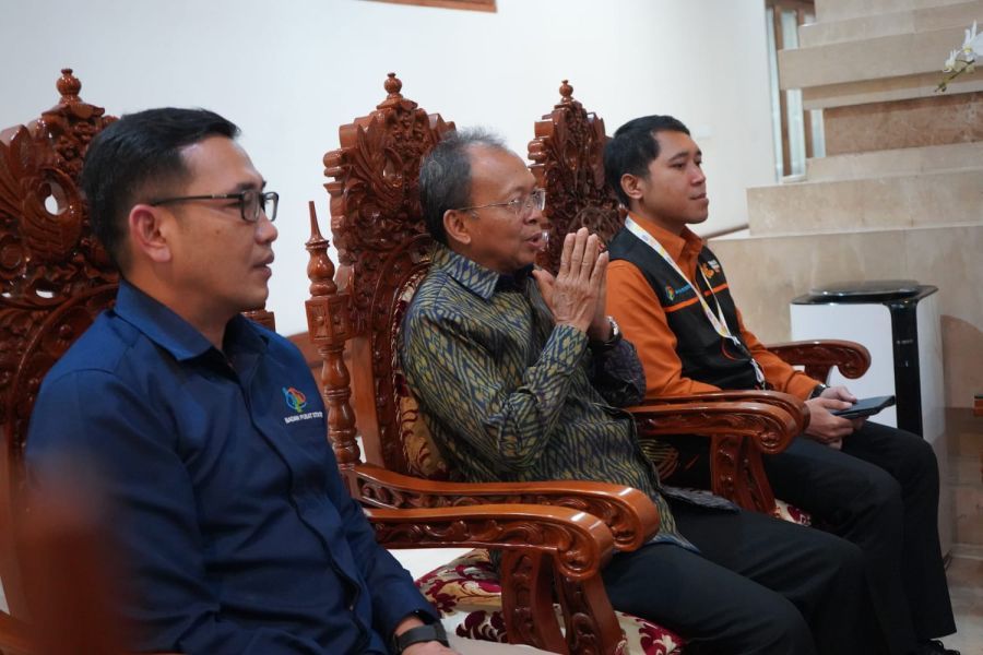 podiumnews.com-Jadi Warga Pertama Disensus, Gubernur Bali Ajak Sukseskan Sensus Ekonomi